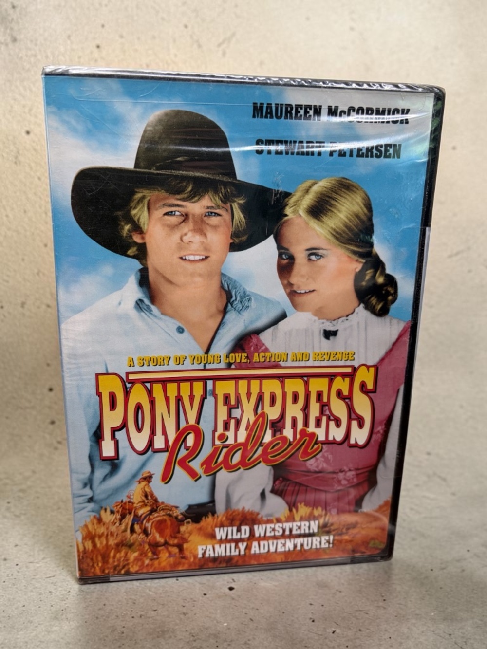 Pony Express Rider - Wild Western Family Adventure! - RARE 1976 Film -New/Sealed